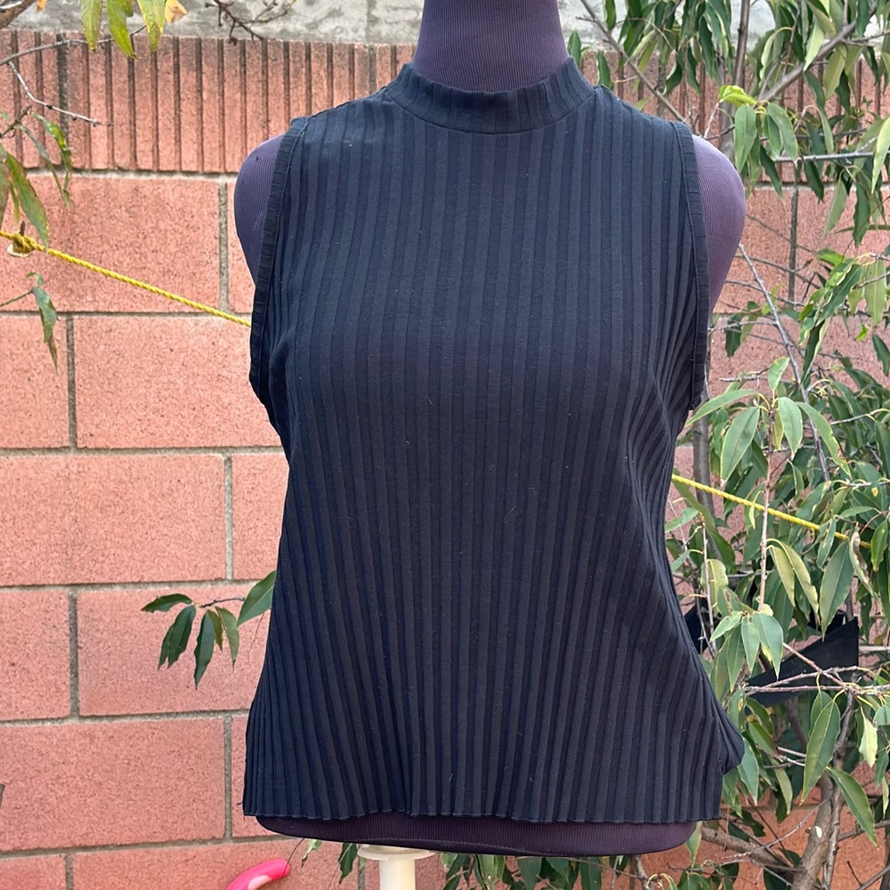 A New Day Mock Neck Sleeveless Shirt